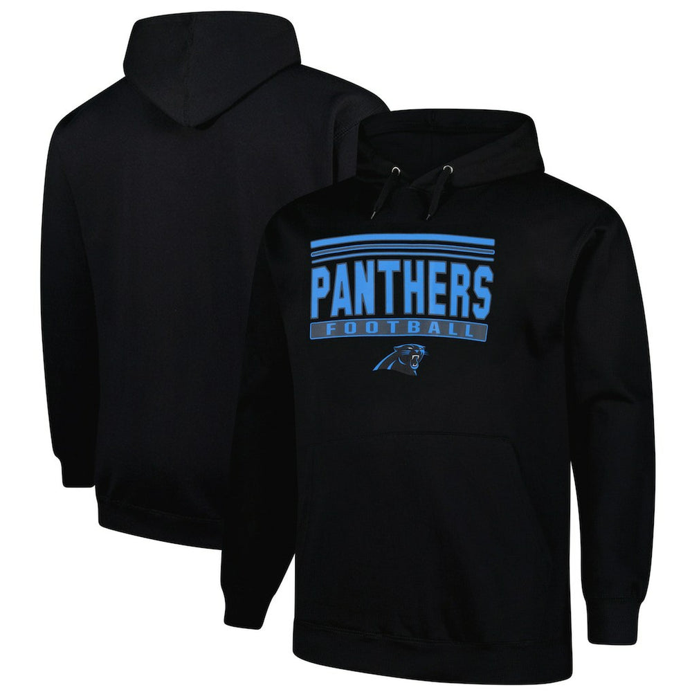Carolina Panthers Big & Tall Pop Pullover Hoodie | NFL Outlet