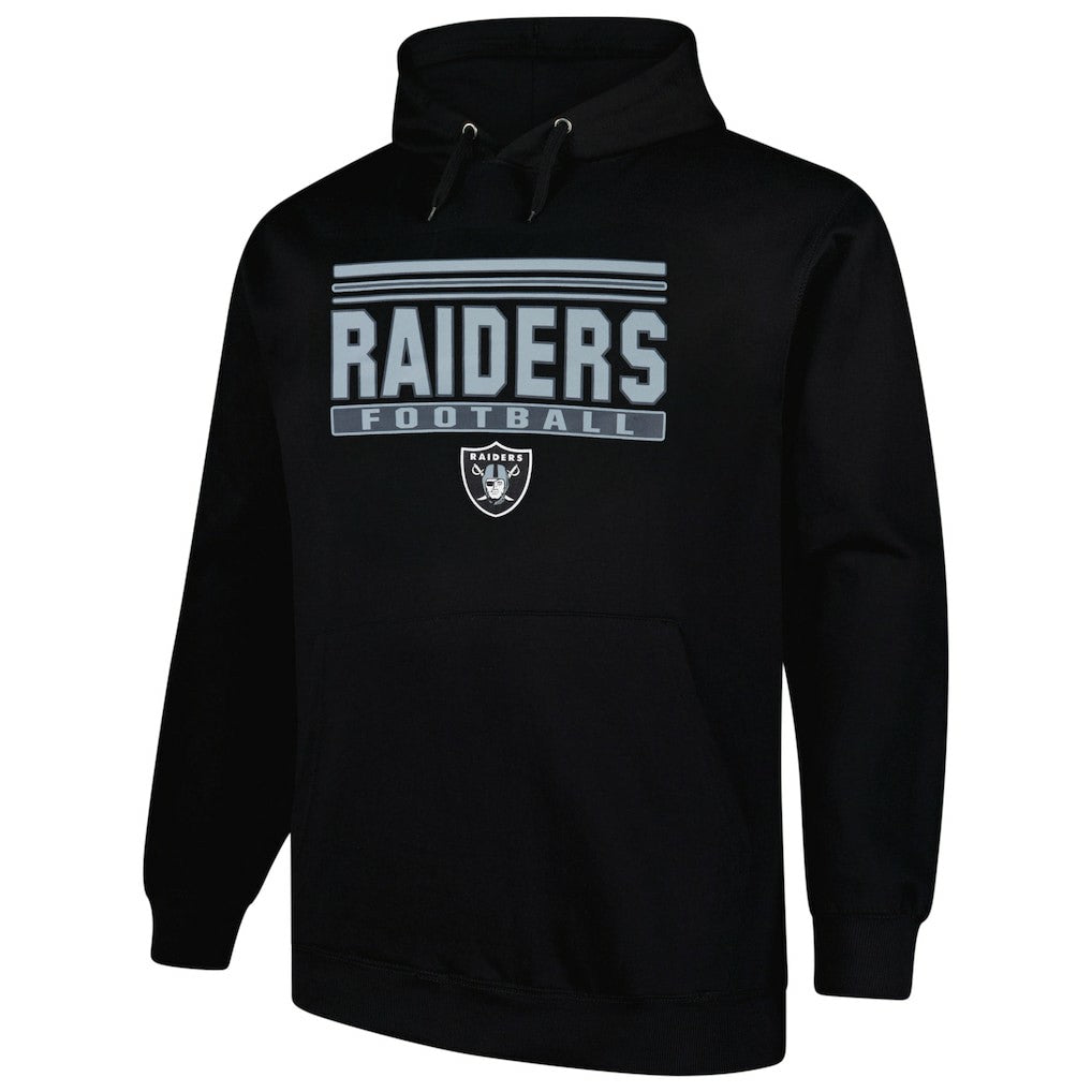Las Vegas Raiders Big & Tall Pop Pullover Hoodie | NFL Online
