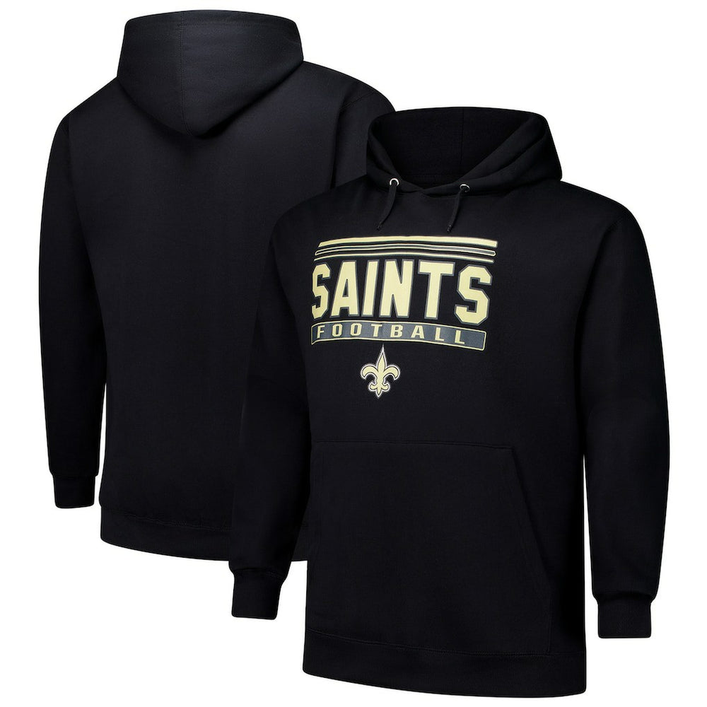 New Orleans Saints Big & Tall Pop Pullover Hoodie | NFL Sale