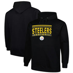 Pittsburgh Steelers Big & Tall Pop Pullover Hoodie | NFL Hot