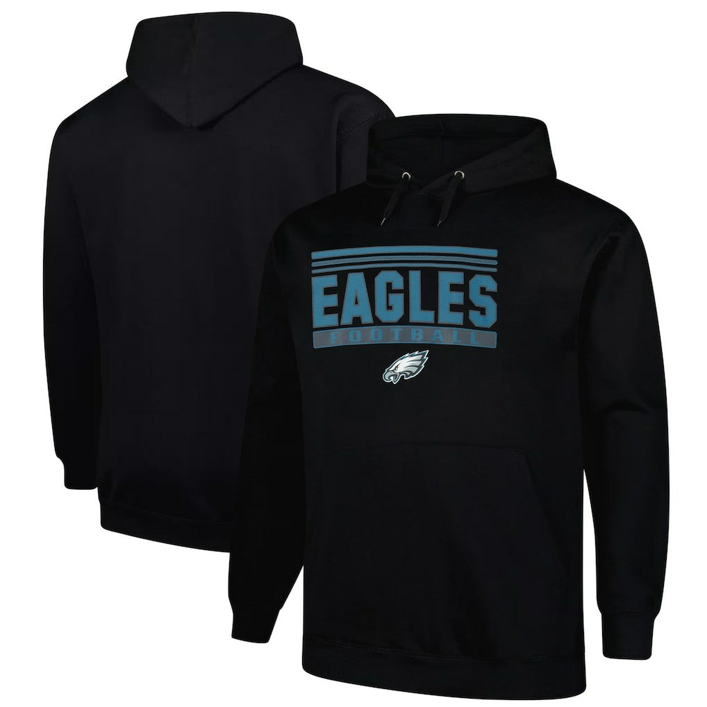 Philadelphia Eagles Big & Tall Pop Pullover Hoodie | NFL Outlet