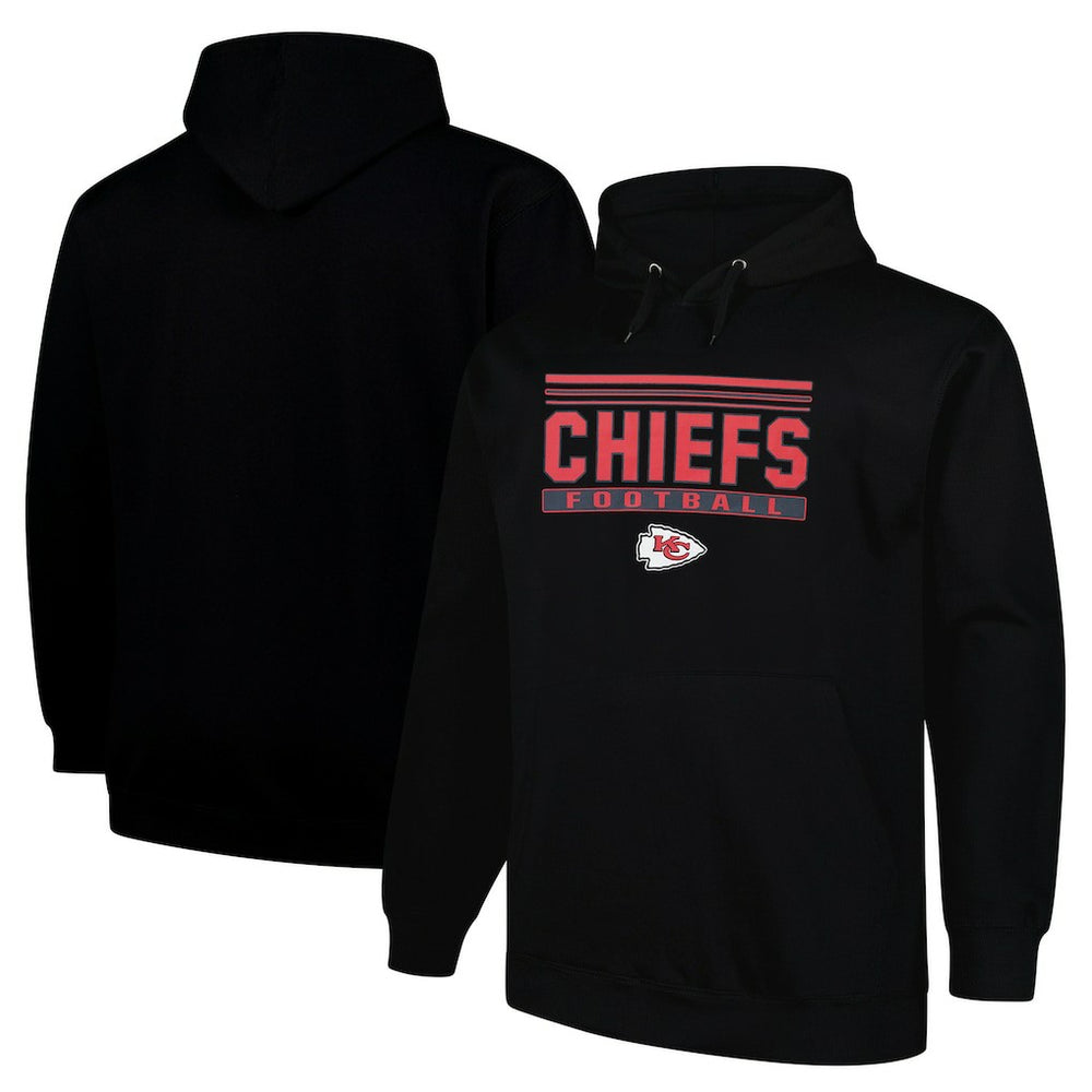 Kansas City Chiefs Big & Tall Pop Pullover Hoodie | NFL Outlet