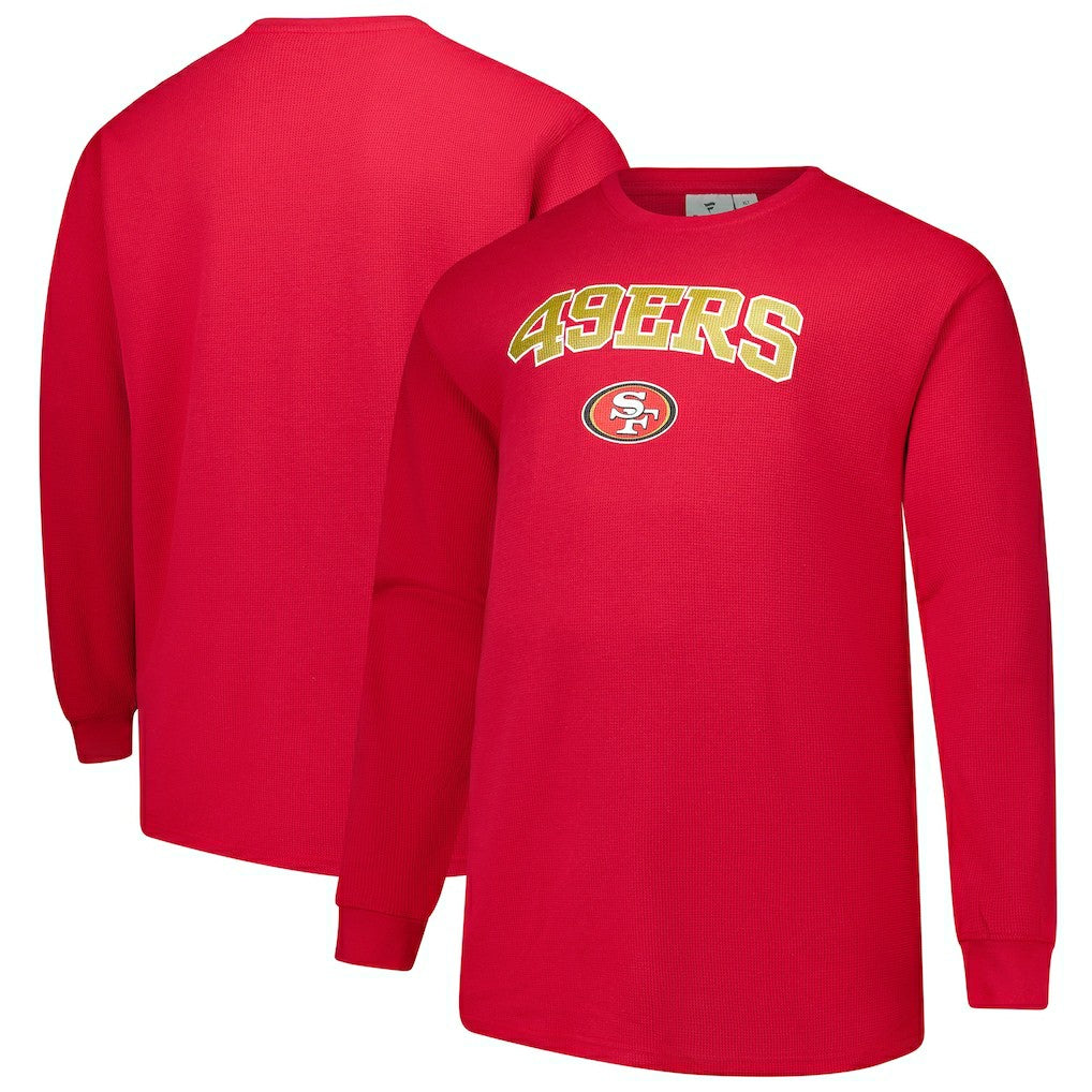 San Francisco 49ers Big & Tall Thermal Long Sleeve T-Shirt | NFL On sale
