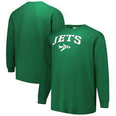 New York Jets Big & Tall Throwback Thermal Long Sleeve T-Shirt | NFL On sale
