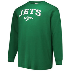 New York Jets Big & Tall Throwback Thermal Long Sleeve T-Shirt | NFL On sale