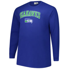 Seattle Seahawks Big & Tall Throwback Thermal Long Sleeve T-Shirt | NFL Outlet