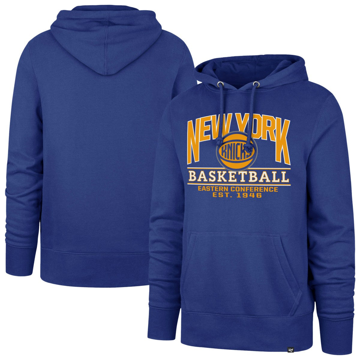 Blue New York Knicks '47 Big & Tall Good Call Headline Pullover Hoodie | NBA