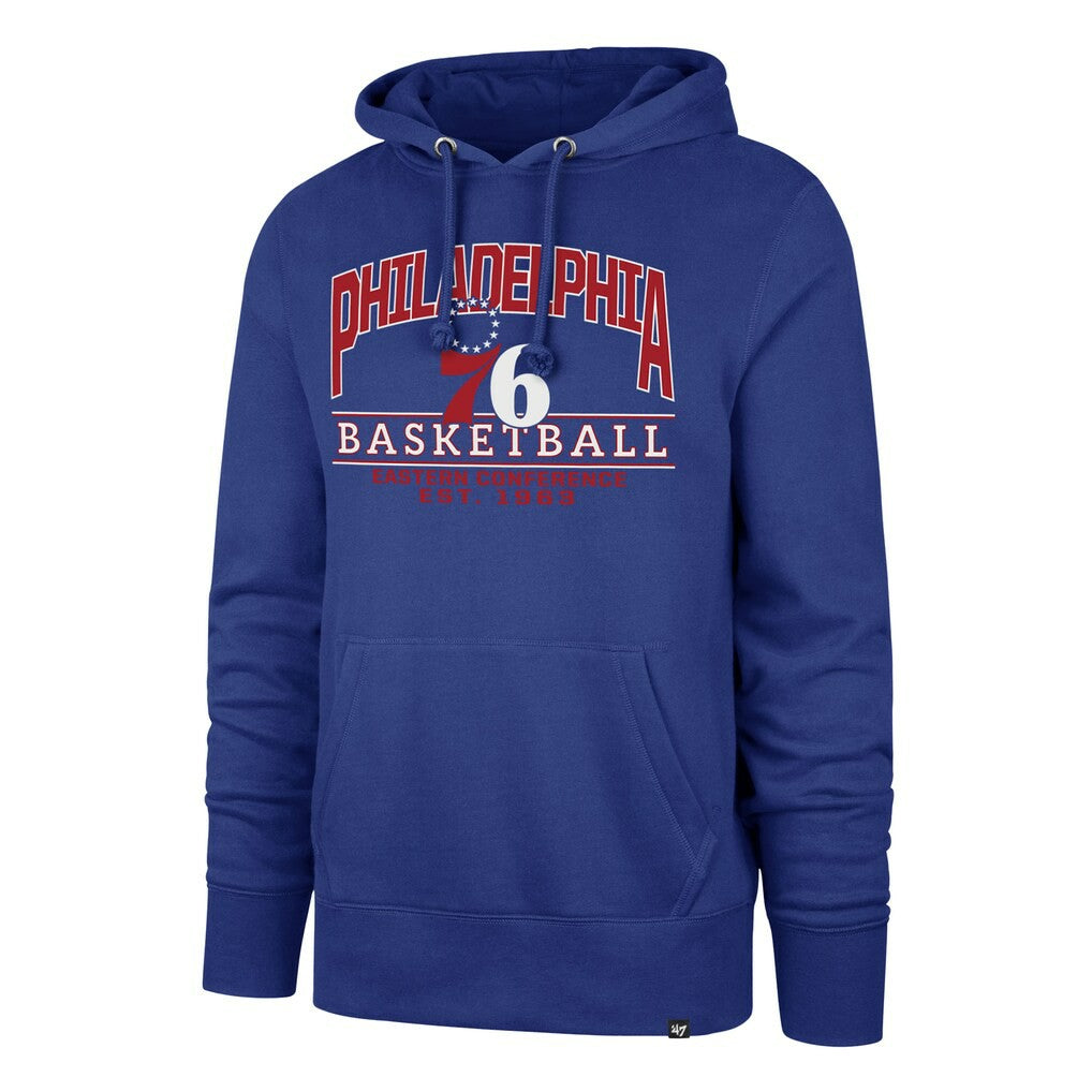Royal Philadelphia 76ers '47 Big & Tall Good Call Headline Pullover Hoodie | NBA