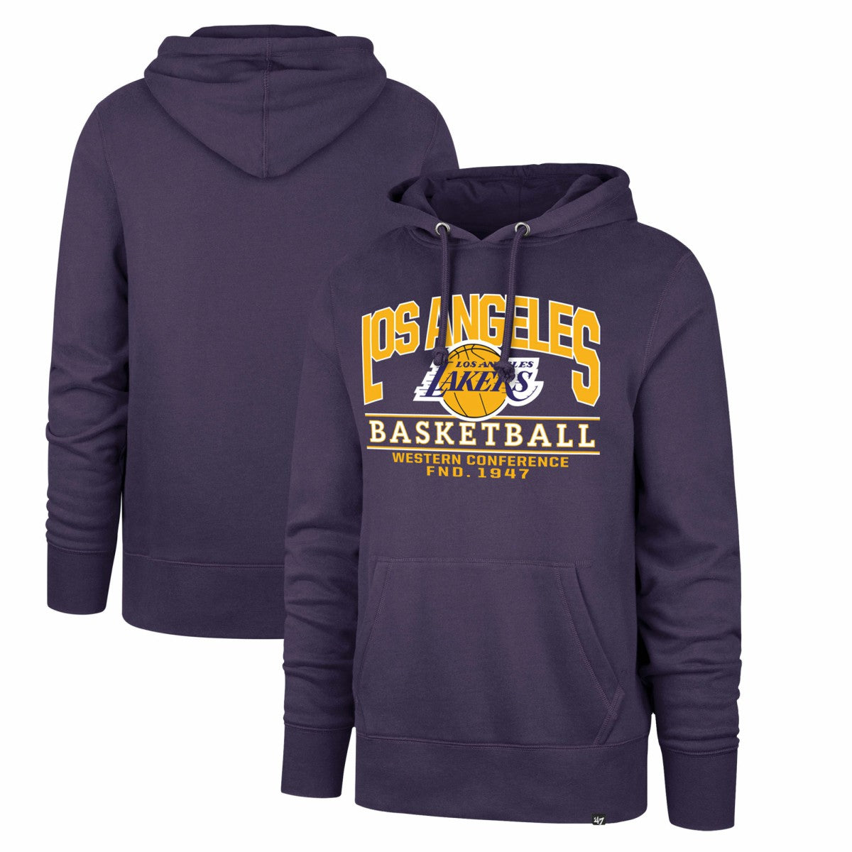 Purple Los Angeles Lakers '47 Big & Tall Good Call Headline Pullover Hoodie | NBA