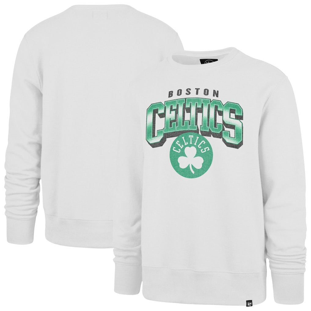 Cream Boston Celtics '47 Big & Tall Spotlight Headline Pullover Sweatshirt | NBA