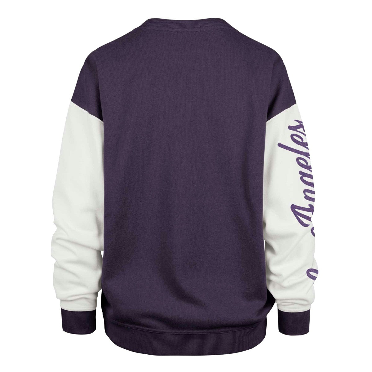 Purple Los Angeles Lakers '47 Women's Rise Andie Pullover Sweatshirt | NBA