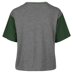 Gray Milwaukee Bucks '47 Women's Rise Clubhouse Ziggy Color Block T-Shirt | NBA