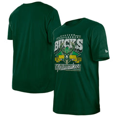 Hunter Green Milwaukee Bucks Sport Classics T-Shirt | NBA