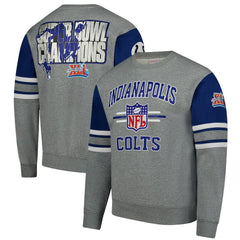 Indianapolis Colts All Over 4.0 Vintage Logo Pullover Sweatshirt | NFL Outlet