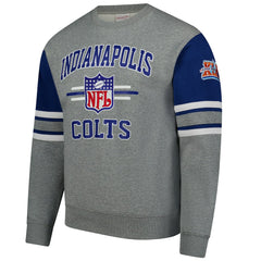 Indianapolis Colts All Over 4.0 Vintage Logo Pullover Sweatshirt | NFL Outlet