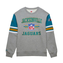 Jacksonville Jaguars All Over 4.0 Vintage Logo Pullover Sweatshirt | NFL Near me