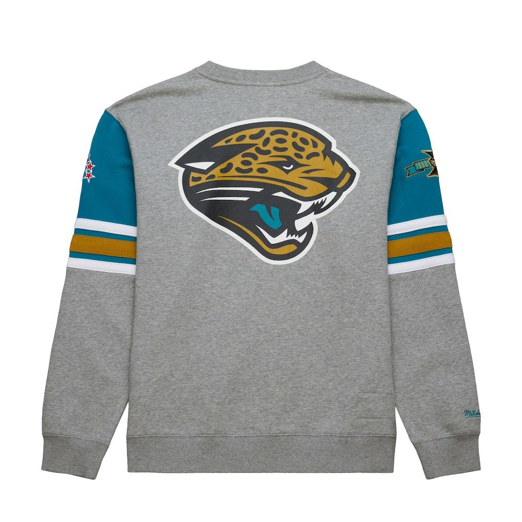 Jacksonville Jaguars All Over 4.0 Vintage Logo Pullover Sweatshirt | NFL Near me
