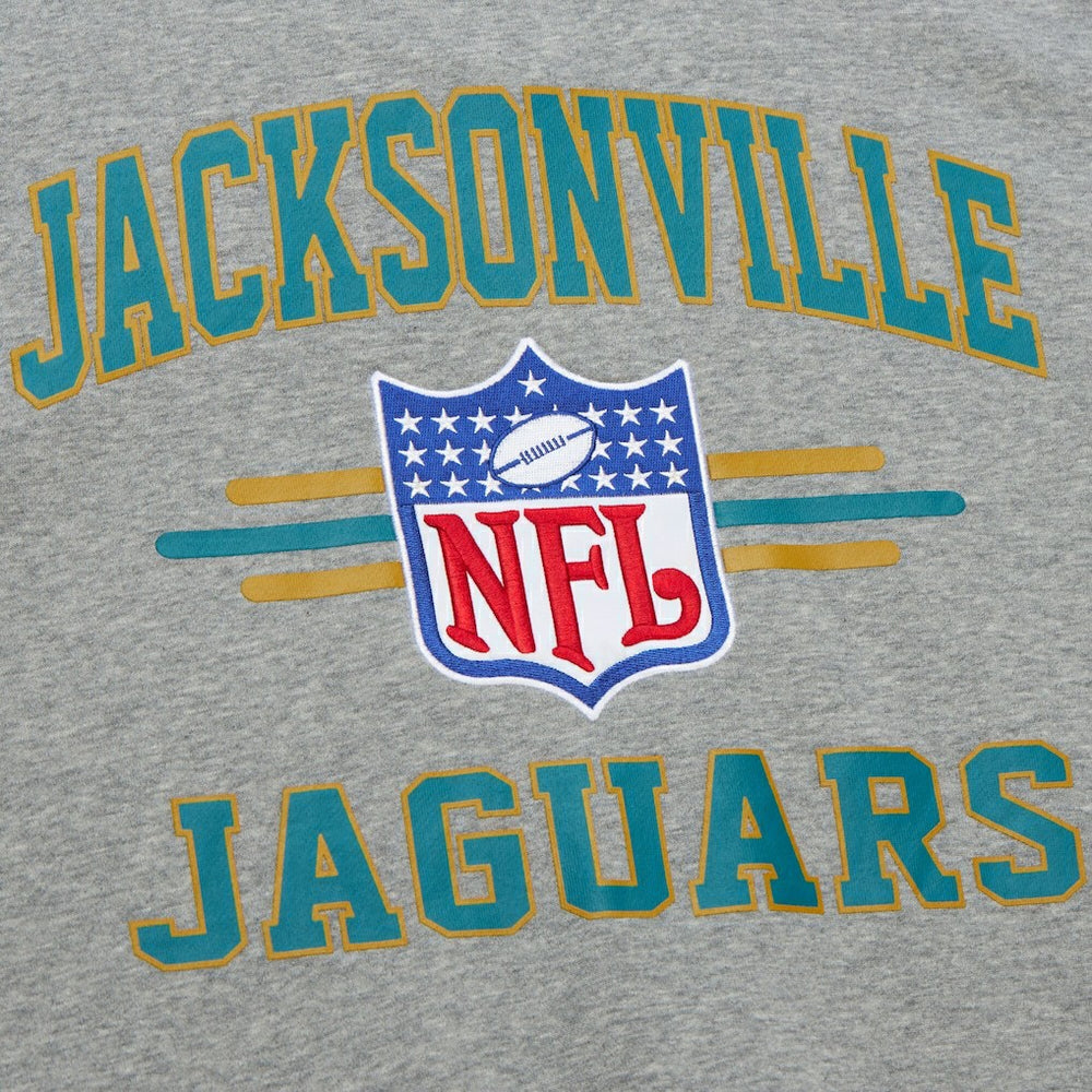 Jacksonville Jaguars All Over 4.0 Vintage Logo Pullover Sweatshirt | NFL Near me