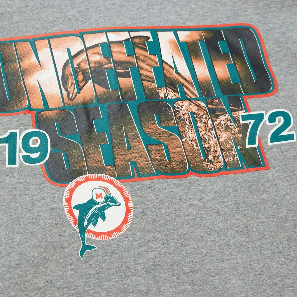 Miami Dolphins All Over 4.0 Vintage Logo Pullover Sweatshirt | NFL Sale