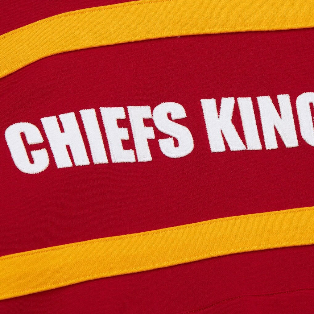 Kansas City Chiefs Vintage Logo Head Coach Fleece Pullover Hoodie | NFL US
