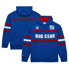 New York Giants Vintage Logo Head Coach Fleece Pullover Hoodie | NFL Near me