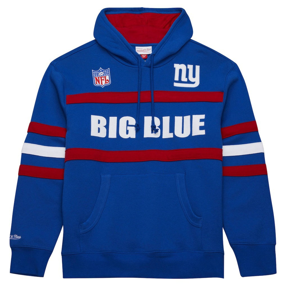 New York Giants Vintage Logo Head Coach Fleece Pullover Hoodie | NFL Near me