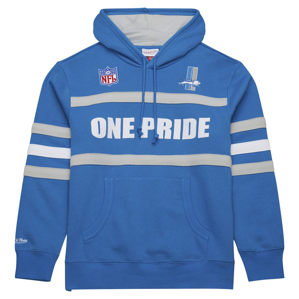Detroit Lions Vintage Logo Head Coach Fleece Pullover Hoodie | NFL Sale