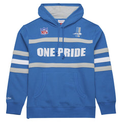 Detroit Lions Vintage Logo Head Coach Fleece Pullover Hoodie | NFL Sale