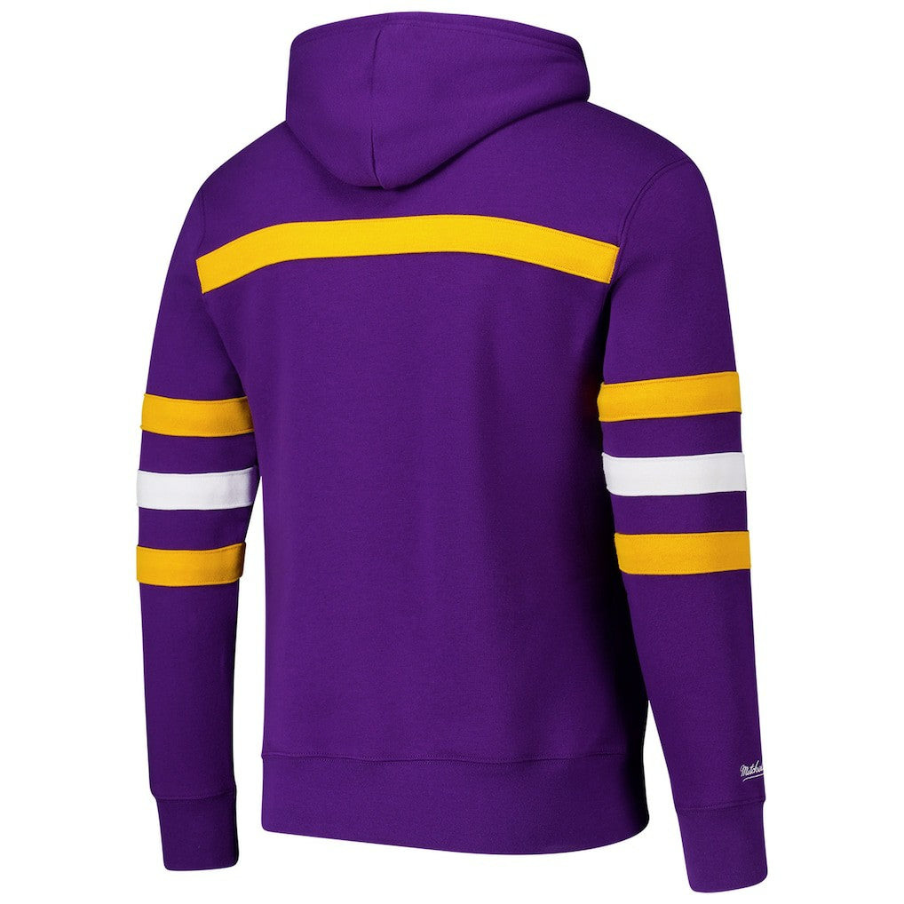 Minnesota Vikings Vintage Logo Head Coach Fleece Pullover Hoodie | NFL Hot
