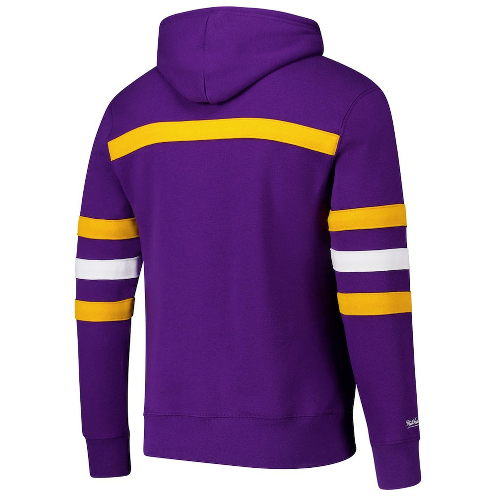 Minnesota Vikings Vintage Logo Head Coach Fleece Pullover Hoodie | NFL Hot