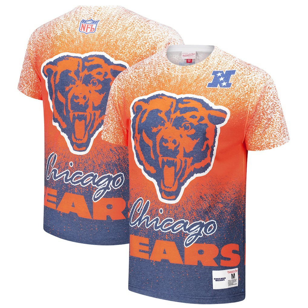 Chicago Bears Team Burst Vintage Logo T-Shirt | NFL On sale