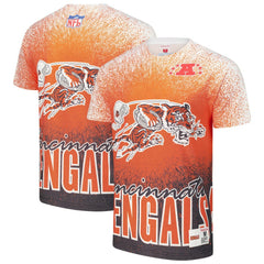 Cincinnati Bengals Team Burst Vintage Logo T-Shirt | NFL Discount