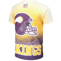Minnesota Vikings Team Burst Vintage Logo T-Shirt | NFL Discount