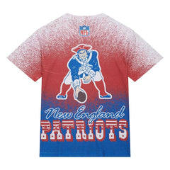 New England Patriots Team Burst Vintage Logo T-Shirt | NFL Outlet