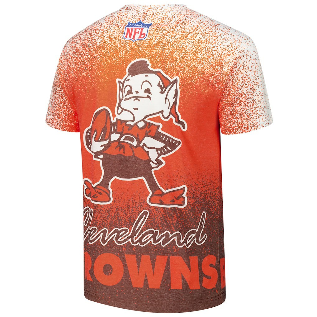Cleveland Browns Team Burst Vintage Logo T-Shirt | NFL New
