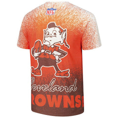 Cleveland Browns Team Burst Vintage Logo T-Shirt | NFL New