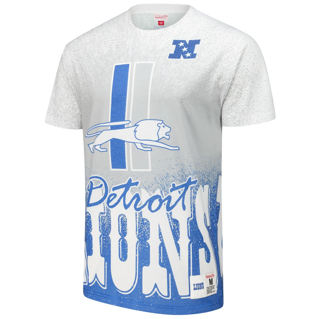Detroit Lions Team Burst Vintage Logo T-Shirt | NFL Hot