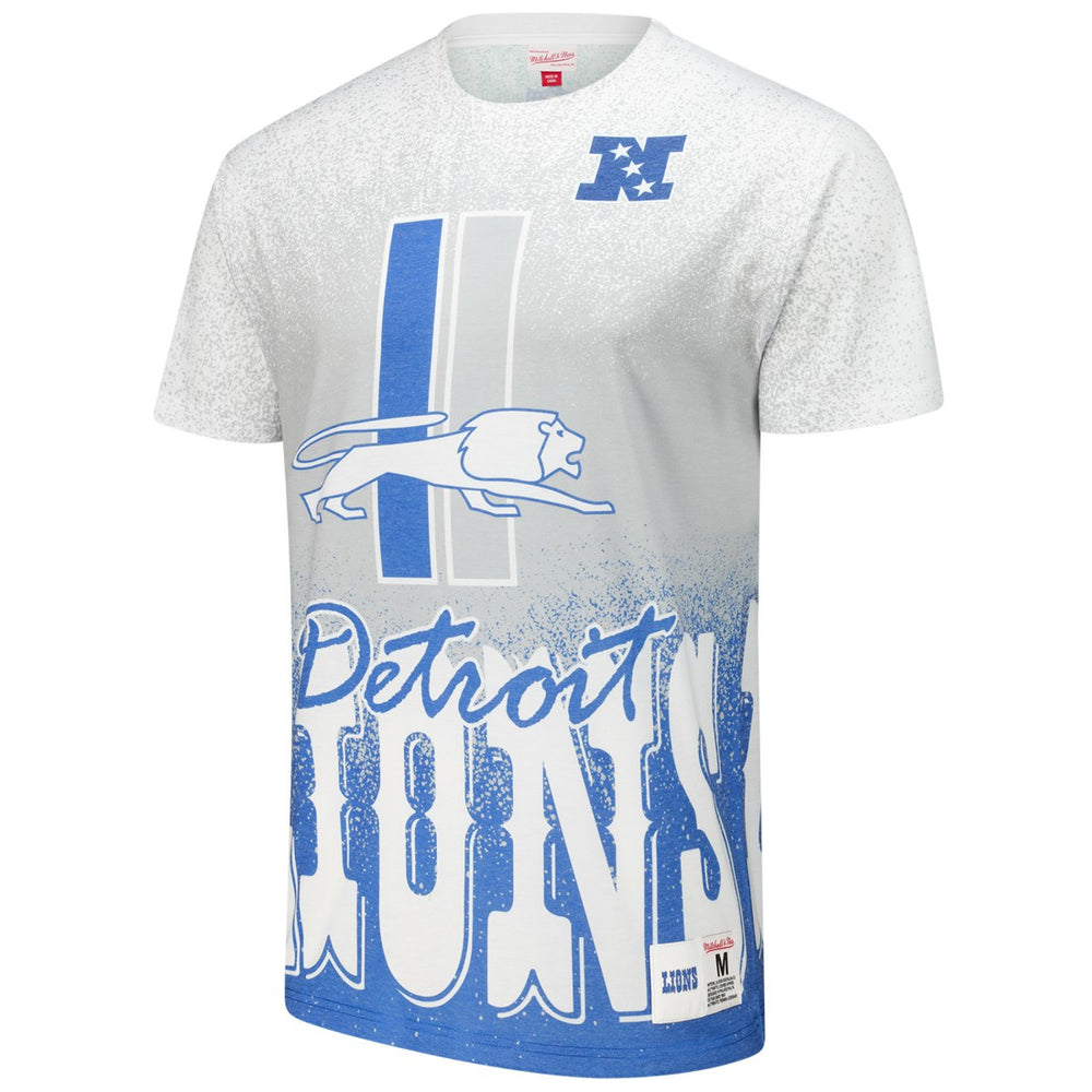 Detroit Lions Team Burst Vintage Logo T-Shirt | NFL Hot