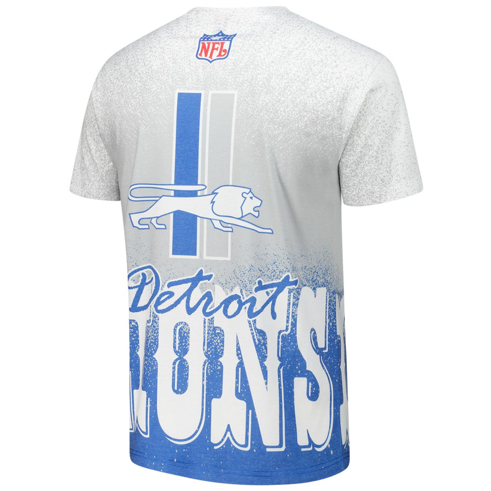 Detroit Lions Team Burst Vintage Logo T-Shirt | NFL Hot