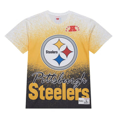 Pittsburgh Steelers Team Burst Vintage Logo T-Shirt | NFL Near me