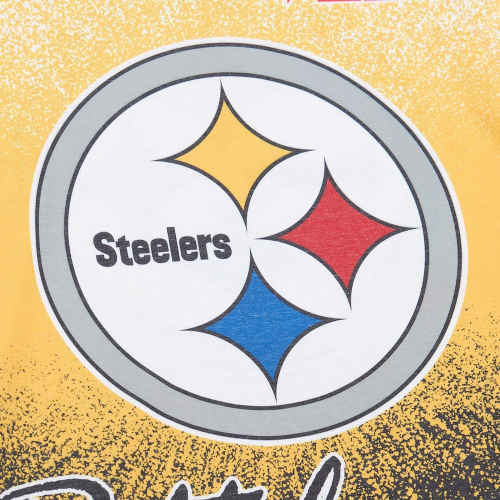 Pittsburgh Steelers Team Burst Vintage Logo T-Shirt | NFL Near me