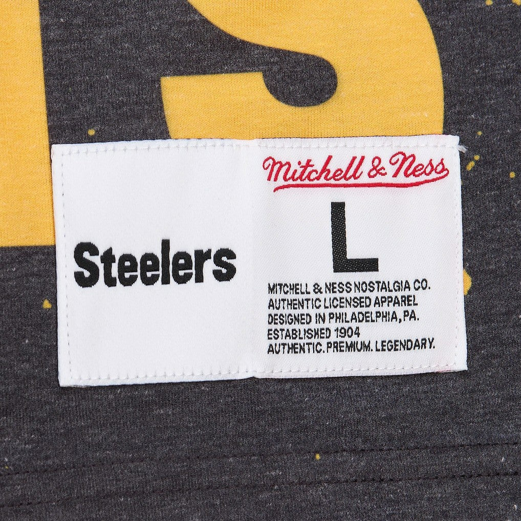 Pittsburgh Steelers Team Burst Vintage Logo T-Shirt | NFL Near me