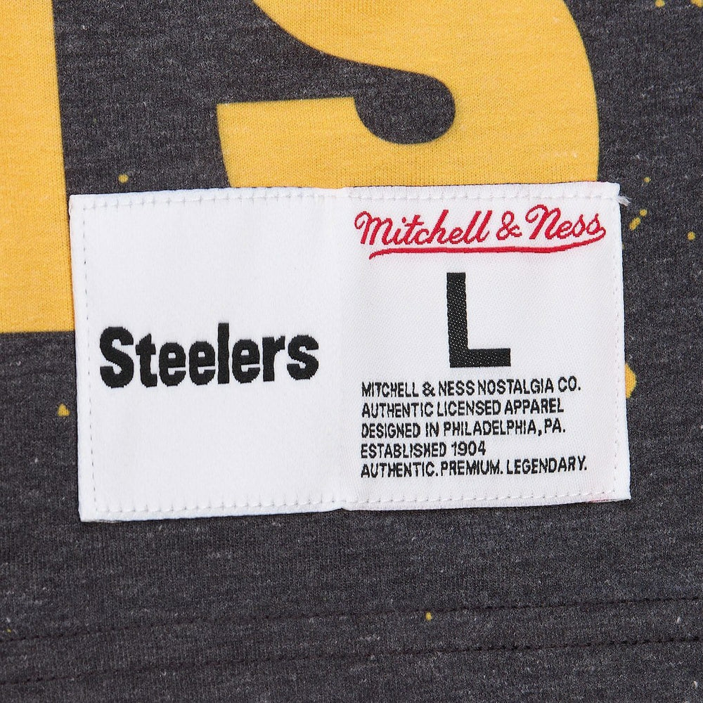 Pittsburgh Steelers Team Burst Vintage Logo T-Shirt | NFL Near me
