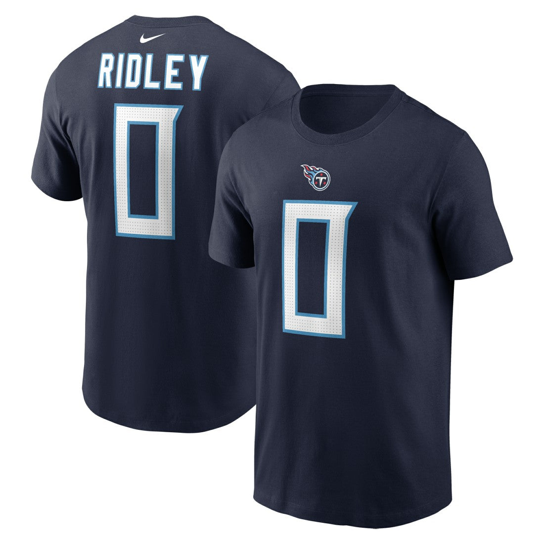 Tennessee Titans Calvin Ridley  Player Name & Number T-Shirt | NFL Sale