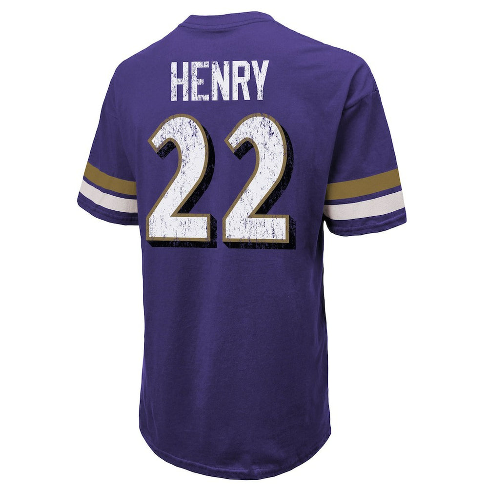 Baltimore Ravens Derrick Henry  Majestic Threads Name & Number Oversized T-Shirt | NFL US