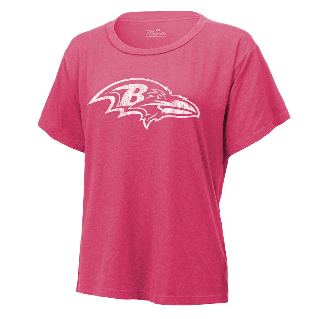 Baltimore Ravens Derrick Henry  Majestic Threads Women's Name & Number T-Shirt | NFL Outlet