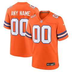 Denver Broncos Youth 2nd Alternate Custom Replica Jersey | NFL Near me