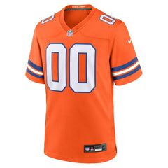 Denver Broncos Youth 2nd Alternate Custom Replica Jersey | NFL Near me