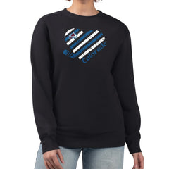 Colorado Avalanche G-III 4Her by Carl Banks Women's Heart Graphic Pullover Sweatshirt -  NHL Sweatshirts