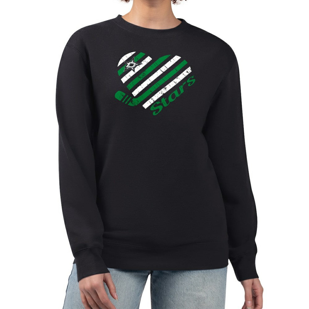 Dallas Stars G-III 4Her by Carl Banks Women's Heart Graphic Pullover Sweatshirt -  NHL Sweatshirts